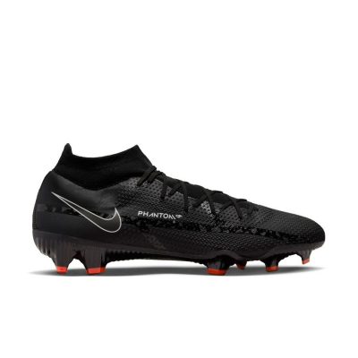 Nike Phantom GT 2 Pro DF FG Shadow - Zwart/Grijs/Wit