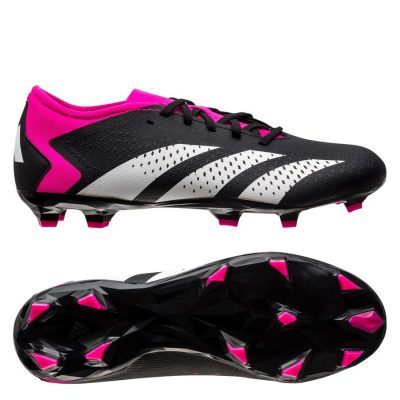 adidas Predator Accuracy .3 Low FG Own Your Football - Zwart/Wit/Roze