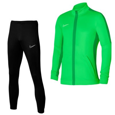 Nike Dri-FIT Academy 23 Full-Zip Trainingspak Groen Wit