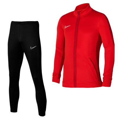 Nike Dri-FIT Academy 23 Full-Zip Trainingspak Rood Wit