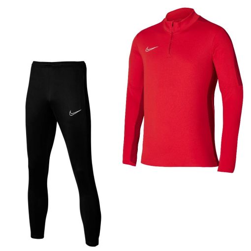 Nike Dri-FIT Academy 23 Trainingspak Kids Rood Wit