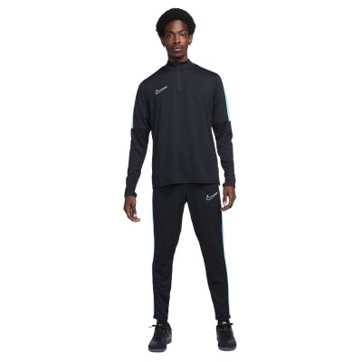 Nike Dri-Fit Academy 23 Trainingspak 1/4-Zip Zwart Lichtblauw Wit