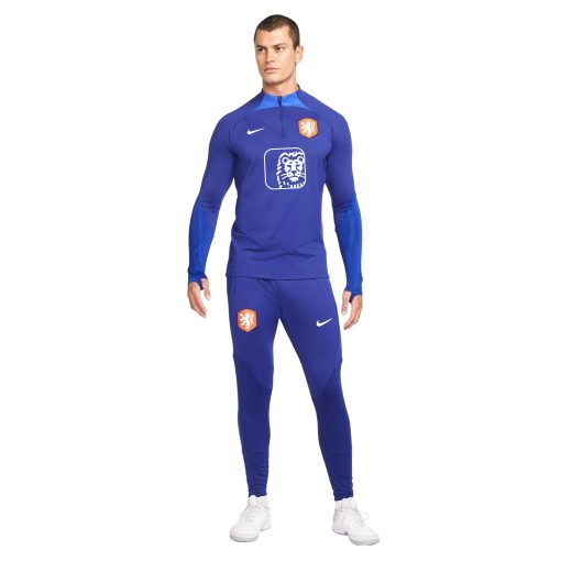 Nike Nederland Strike Trainingspak 2022-2024 Blauw Wit