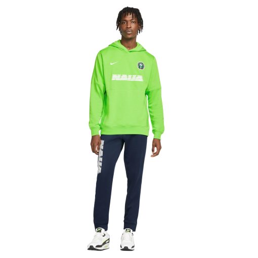 Nike Nigeria Travel Fleece Hoodie Trainingspak 2022-2024 Groen Blauw