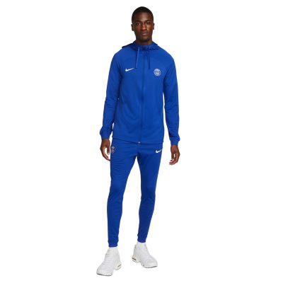 Nike Paris Saint Germain Strike Full-Zip Hooded Trainingspak 2022-2023 Blauw Wit