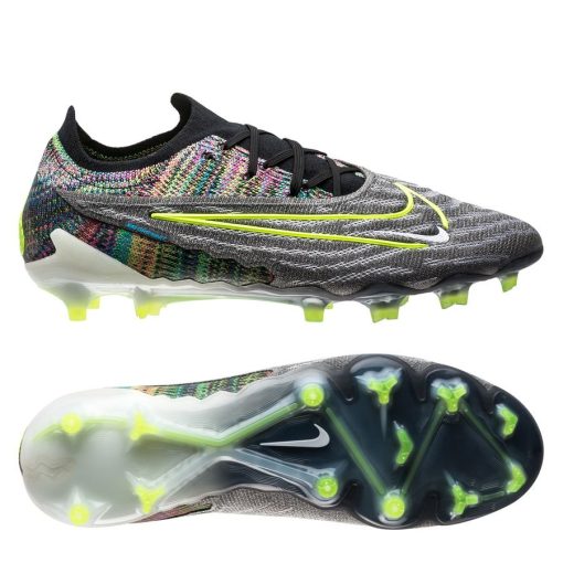 Nike Phantom GX Elite Fusion FG Link - Zwart/Neon/Wit/Blauw