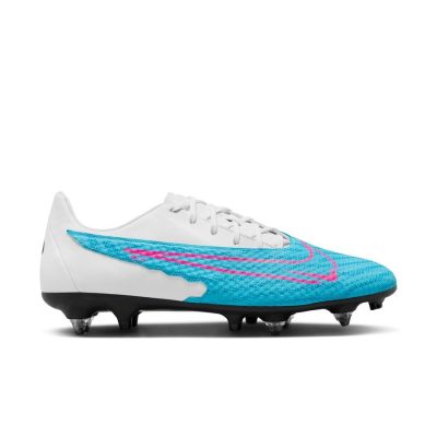 Nike Phantom Gx Academy Sg-pro Anti-clog Blast - Blauw/roze/wit/blauw - Soft Ground (Sg), maat 41