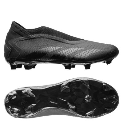 adidas Predator Accuracy .3 Laceless FG Nightstrike - Zwart