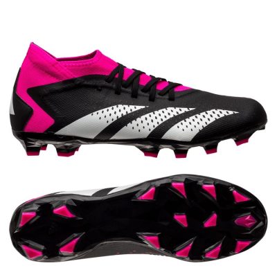 adidas Predator Accuracy .3 Mg Own Your Football - Zwart/wit/roze - Kunstgras (Ag) / Natuurgras (Fg), maat 40⅔