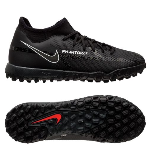 Nike Phantom GT 2 Academy DF TF Shadow - Zwart/Grijs/Wit