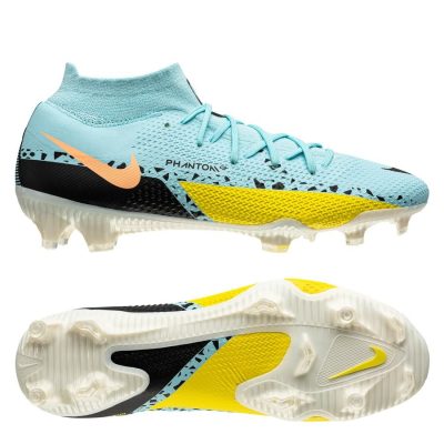 Nike Phantom GT 2 Pro DF FG Lucent - Turquoise/Zwart/Yellow Strike