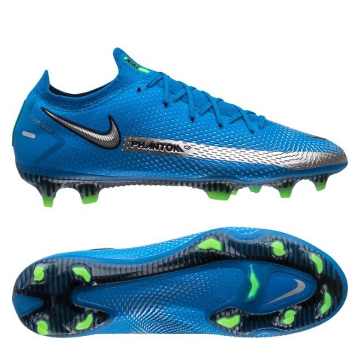 Nike Phantom GT Elite FG Spectrum - Blauw/Zilver/Groen