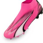 PUMA Ultra Match+ LL FG/AG - Maat 44 - Voetbalschoenen - Roze