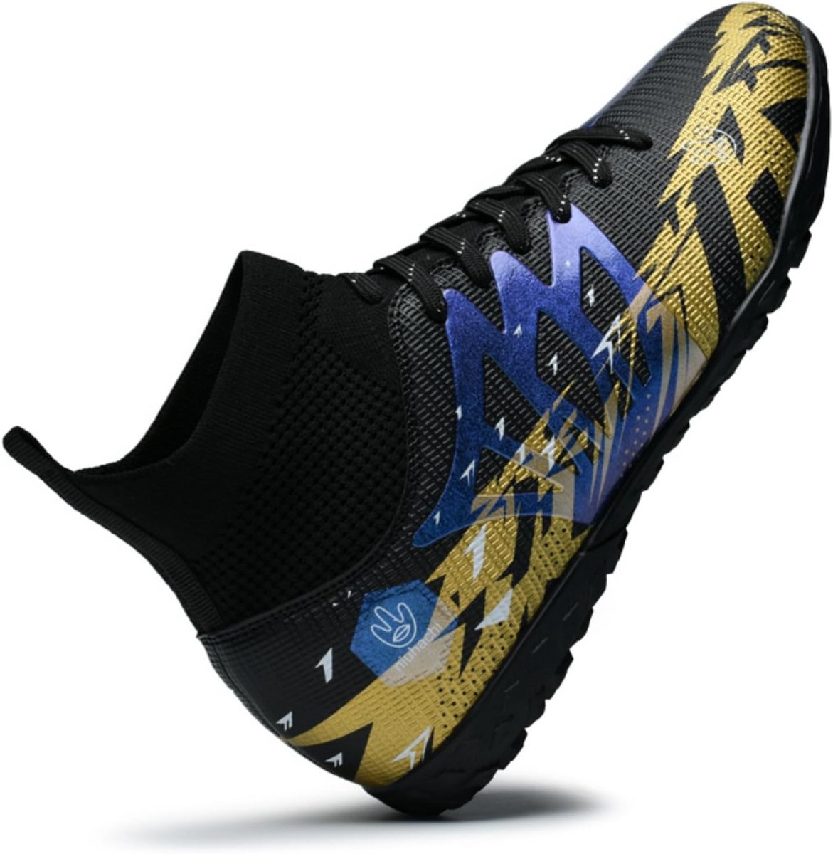 1171x1200 Voetbalschoenen Heren en Jongens - Hoge Noppen voor Buiten en Training - Afbeelding 1