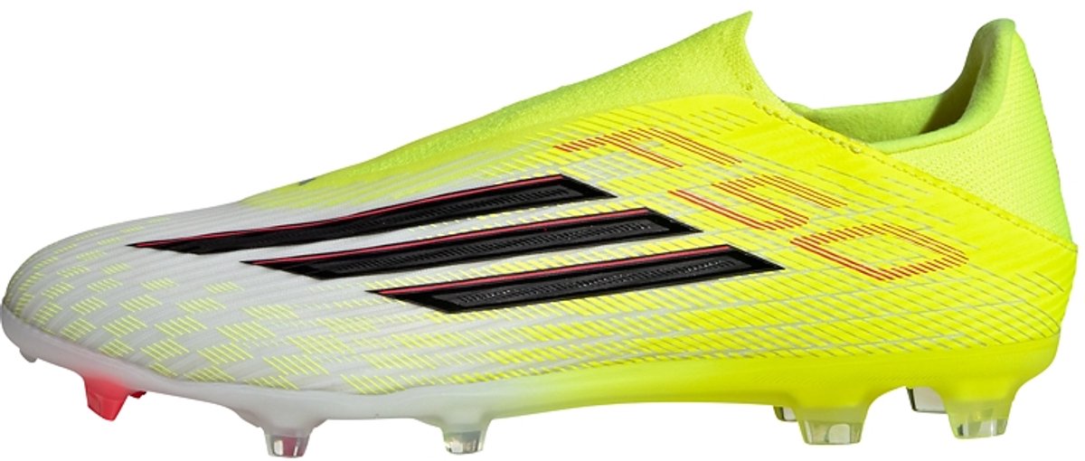 1200x510-1 Adidas Performance F50 League Laceless Firm Ground / Multi Ground Voetbalschoenen - Unisex - Geel - Afbeelding 1