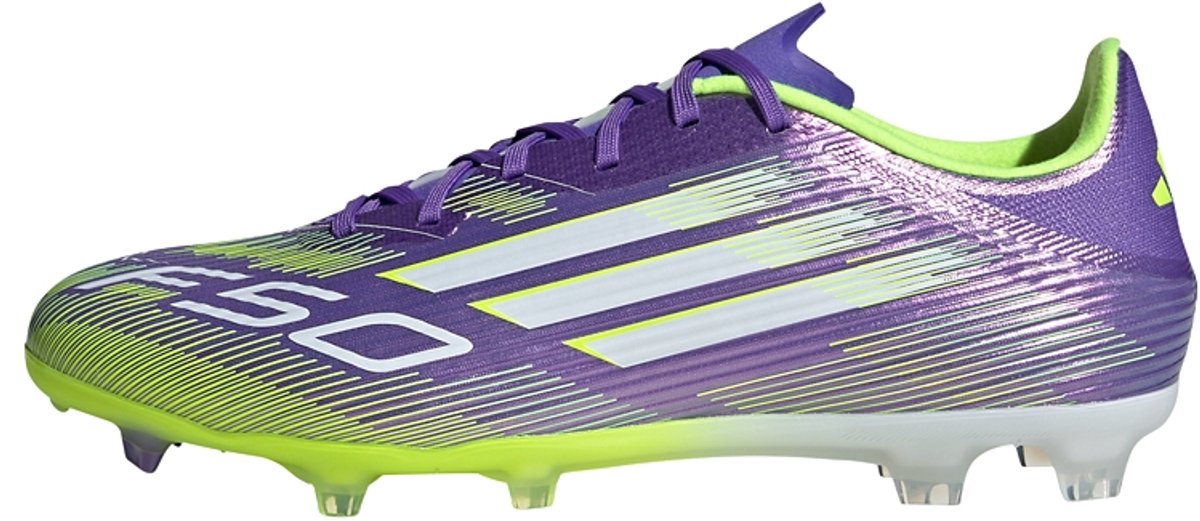 1200x521-1 adidas Performance F50 League Firm/Multi-Ground Voetbalschoenen - Unisex - Paars - Afbeelding 1