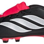 Adidas Performance Predator Club Fold-Over Tongue Firm Ground/Multi Ground Voetbalschoenen Kids - Kinderen - Zwart