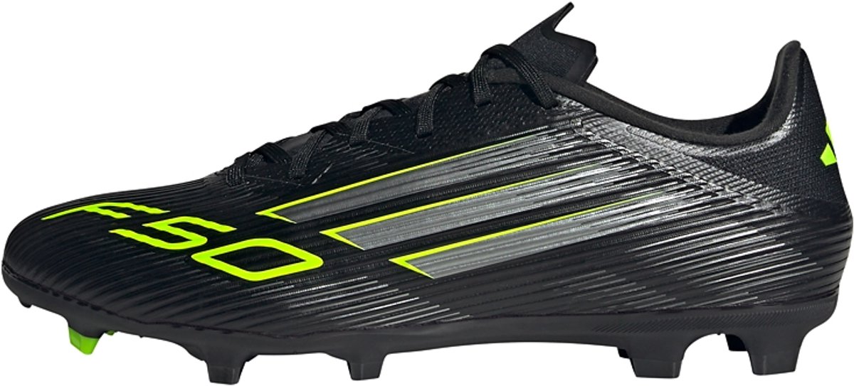 1200x543-3 adidas Performance F50 League Firm/Multi-Ground Voetbalschoenen - Unisex - Zwart - Afbeelding 1