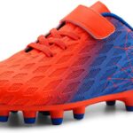 Stevige Voetbalschoenen voor Jongens en Meisjes voor Vast Gras