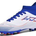 Professionele Heren Voetbalschoenen AG Kunstgras Hoge Top Ademende Kicksen