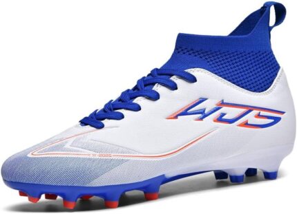 Professionele Heren Voetbalschoenen AG Kunstgras Hoge Top Ademende Kicksen