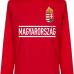 Hongarije Longsleeve Team T-Shirt - M