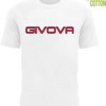 Katoenen T-shirt Givova Spot Wit Wit - M
