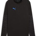 Puma Individualcup Sweatshirt Met Halve Rits Zwart XS Man
