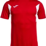 Joma Winner Iii T-shirt Met Korte Mouwen Rood 5-6 Years Jongens