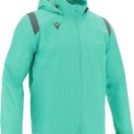 Macron Saransk Windbreaker Heren - Turkoois / Antraciet | Maat: XXL