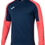 Joma Eco Championship Sweatshirt Met Halve Rits Blauw XL Man
