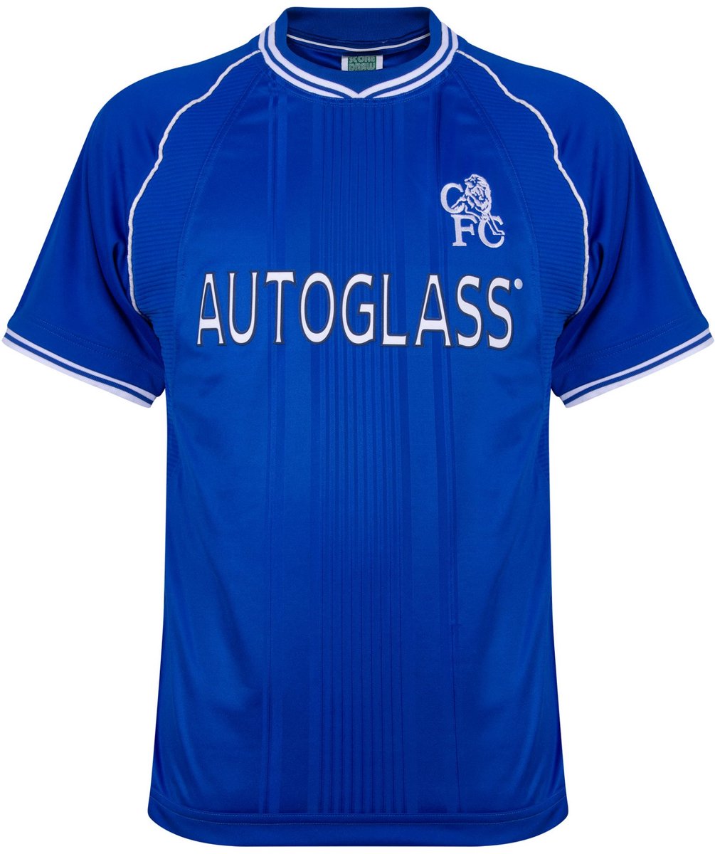1005x1200-25 Chelsea Retro Voetbalshirt 1999-2001 - Afbeelding 1