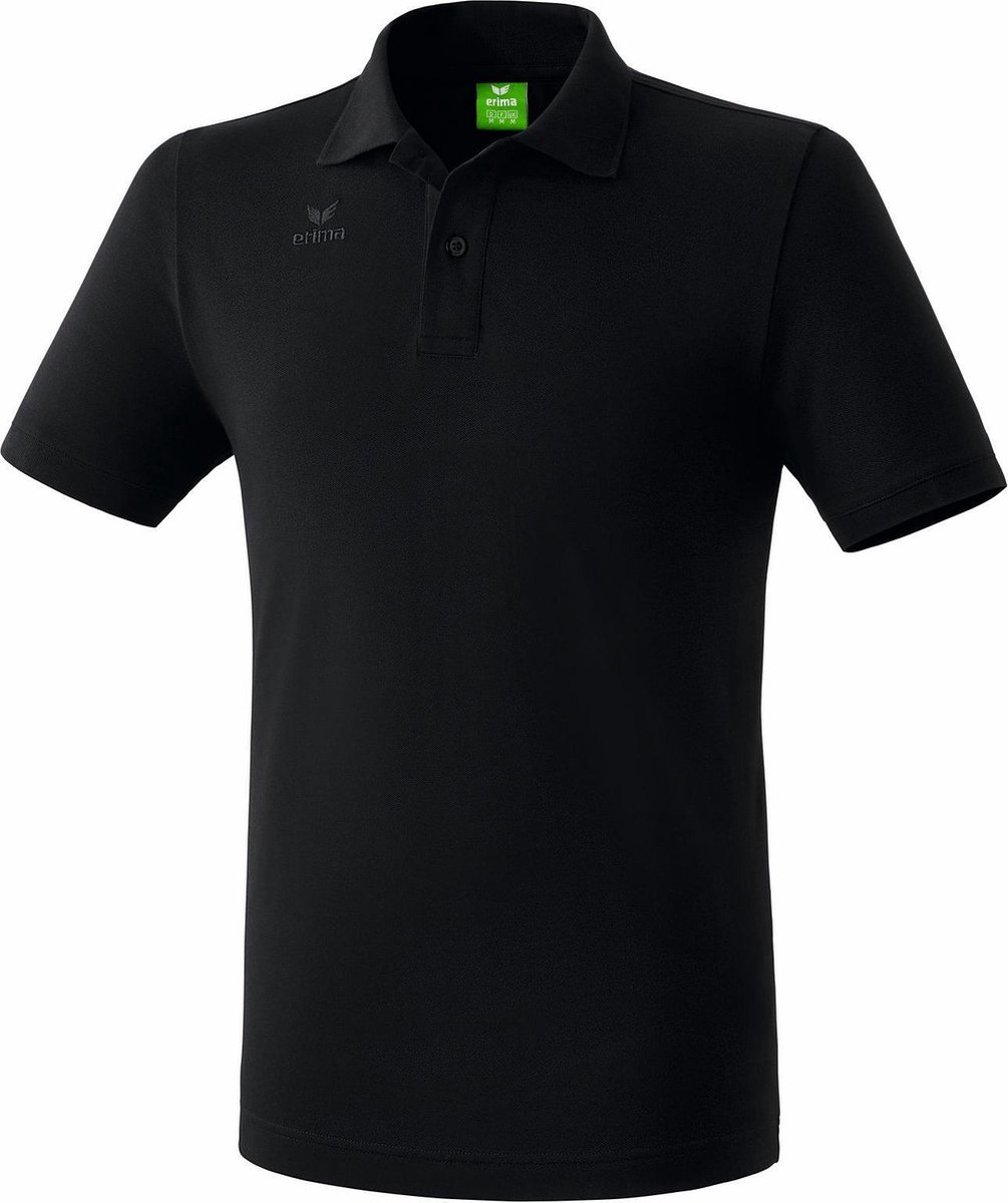 1005x1200-5 Erima Basics Casual - Sportpolo - Zwart - Afbeelding 1