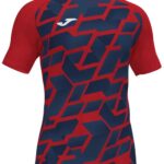 Joma Myskin Iii T-shirt Met Korte Mouwen Rood,Blauw 3XL Man