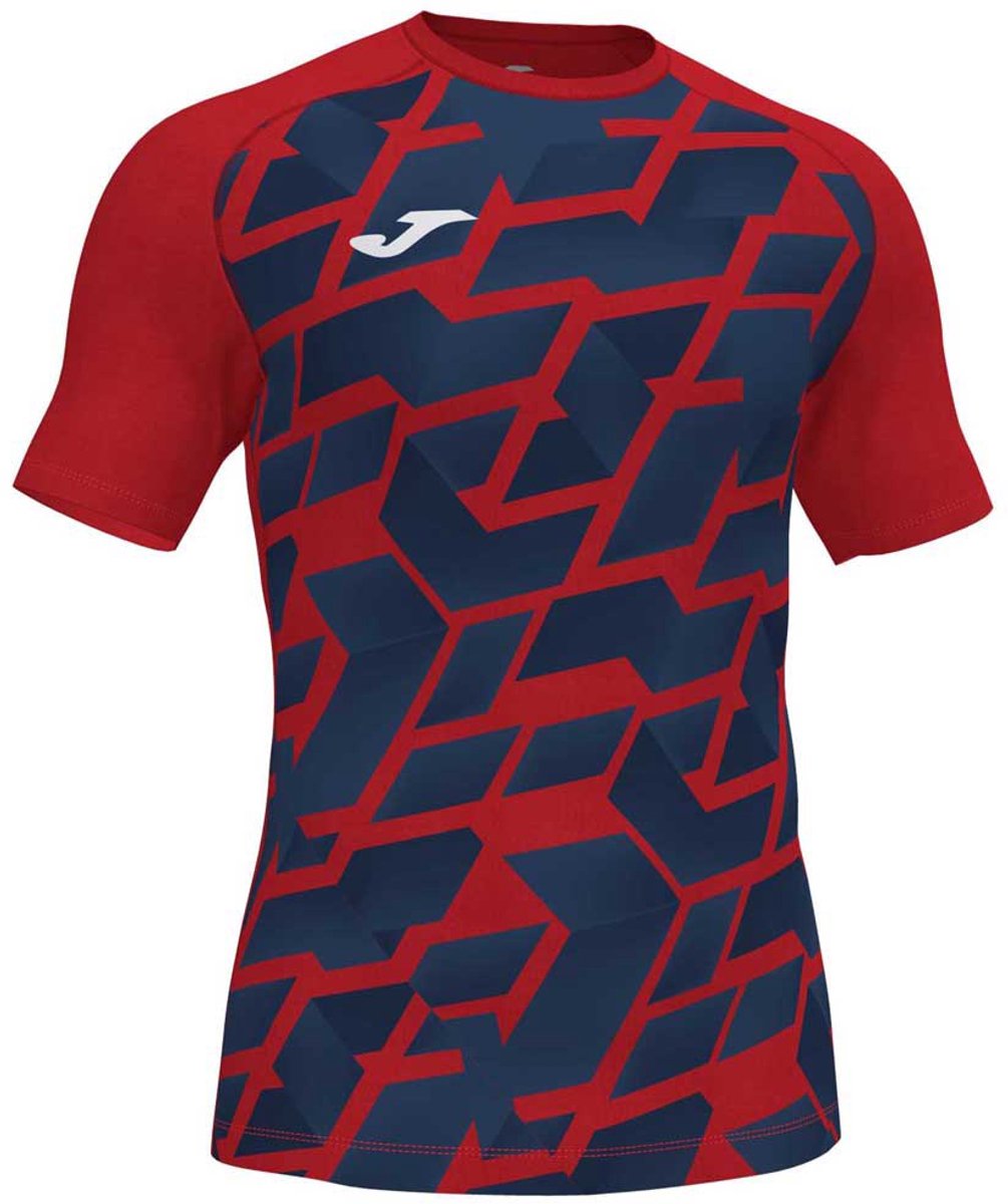 1005x1200-56 Joma Myskin Iii T-shirt Met Korte Mouwen Rood,Blauw 3XL Man - Afbeelding 1