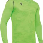 Macron Ares Keepershirt Lange Mouw Kinderen - Fluo Groen / Antraciet | Maat: 9-10 Y