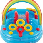 Rainbow Ring Waterspeelset 297cm x 193cm x 135cm - Opblaasbaar Waterpark