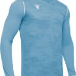 Macron Ares Keepershirt Lange Mouw Kinderen - Hemelsblauw / Wit | Maat: 7-8 Y