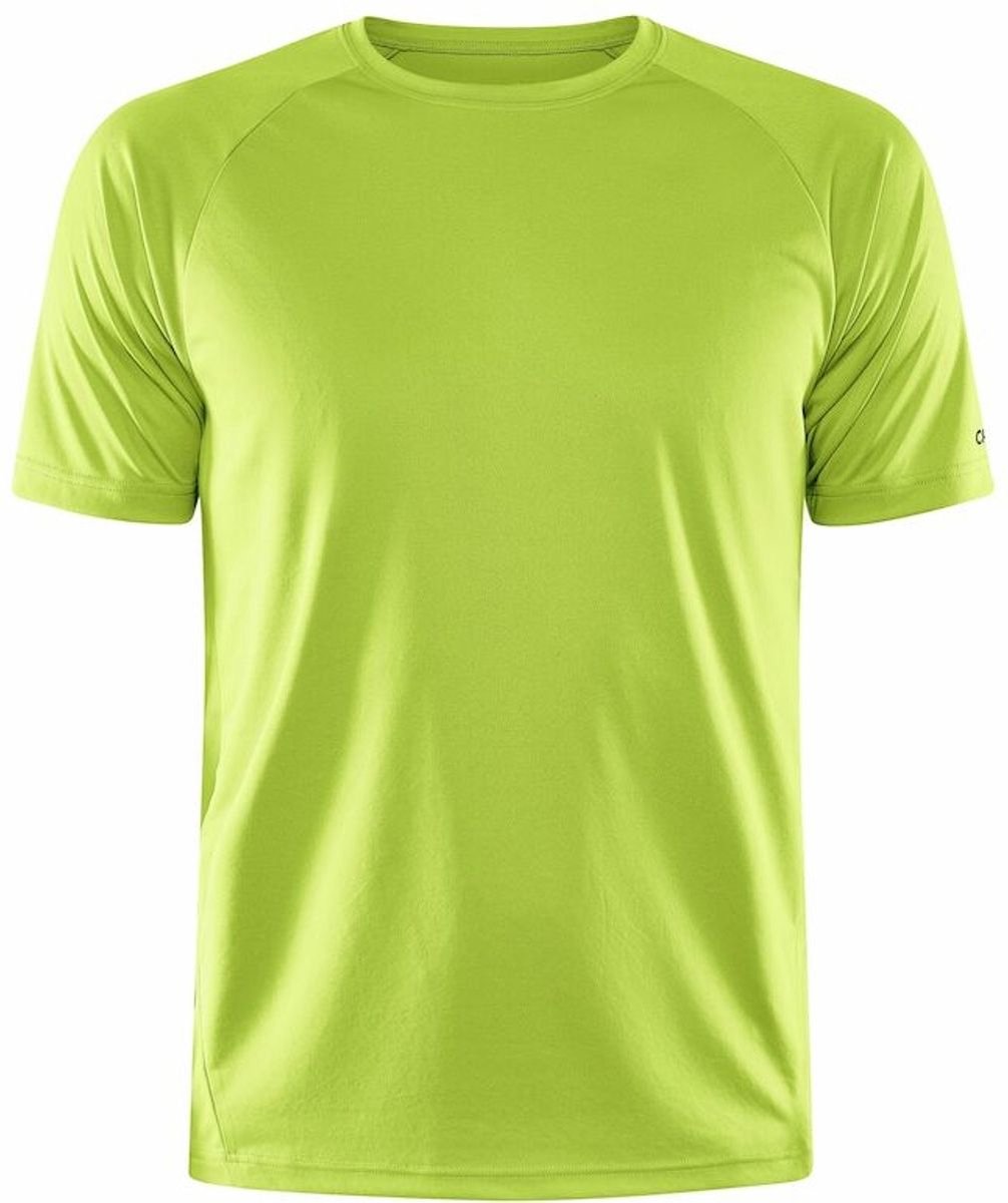 1006x1200-62 Craft Unify Core Functioneel T-Shirt Heren - Fluogeel | Maat: XL - Afbeelding 1