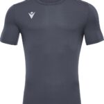 Macron Rigel Hero Shirt Korte Mouw Heren - Antraciet | Maat: S