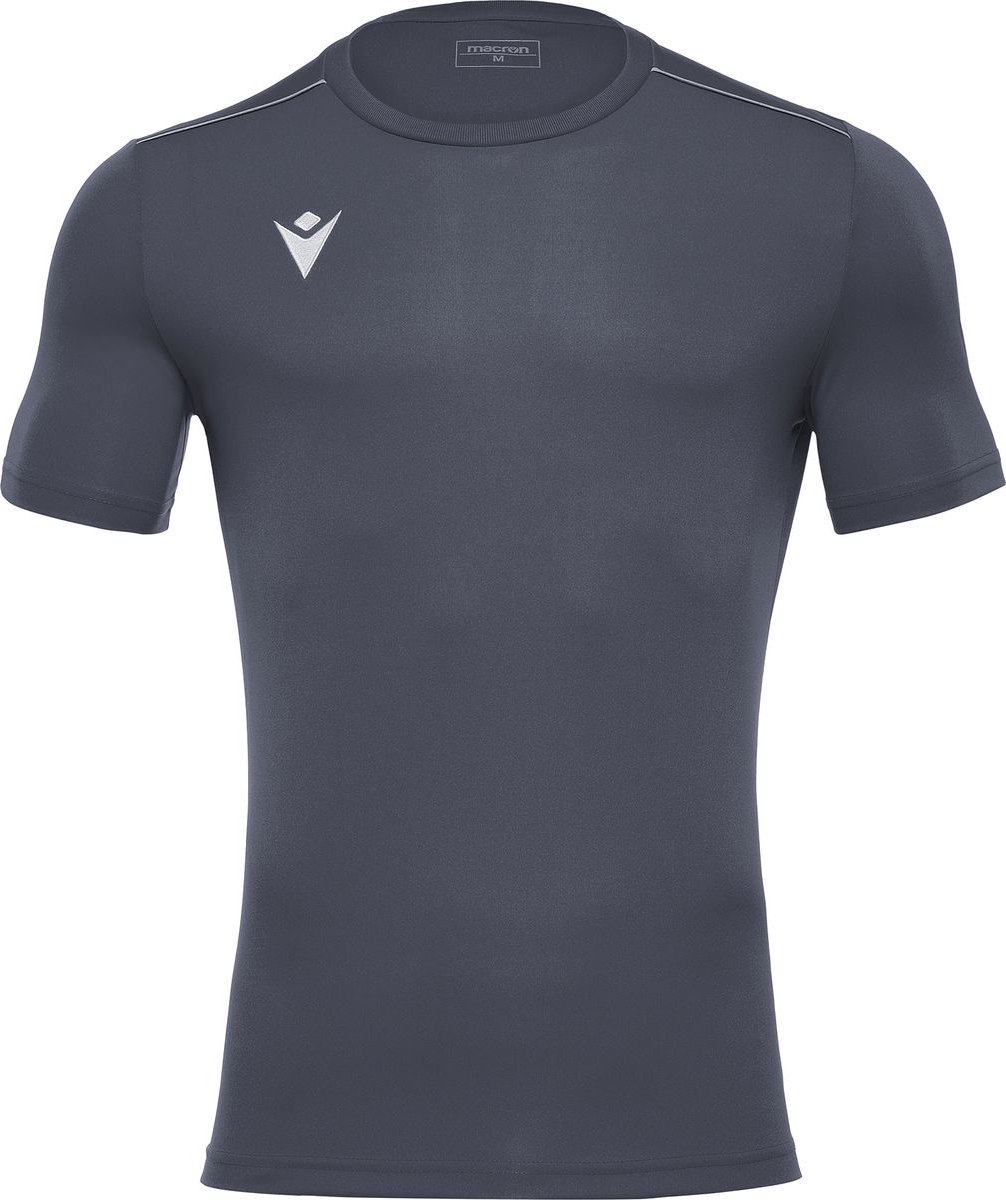 1006x1200-87 Macron Rigel Hero Shirt Korte Mouw Kinderen - Antraciet | Maat: 128 - Afbeelding 1