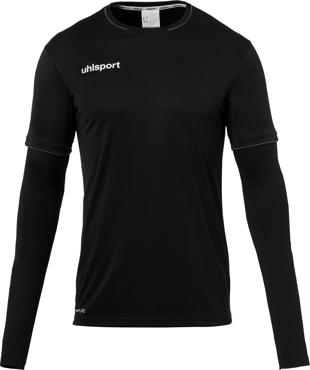 1006x1200-88 Uhlsport Save Goalkeeper Shirt Kind Zwart Maat 128 - Afbeelding 1