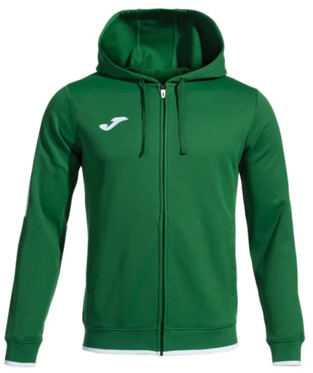 1008x1200-112 Joma Olimpiada Sweatshirt Met Rits Groen L Man - Afbeelding 1