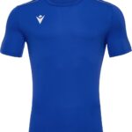 Macron Rigel Hero Shirt Korte Mouw Kinderen - Royal | Maat: 140