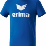 Erima Promo T-Shirt Heren - Royal / Wit | Maat: XXL