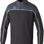 Erima Change Trainingsjack Heren - Zwart / Slate Grey / Wit | Maat: XXL