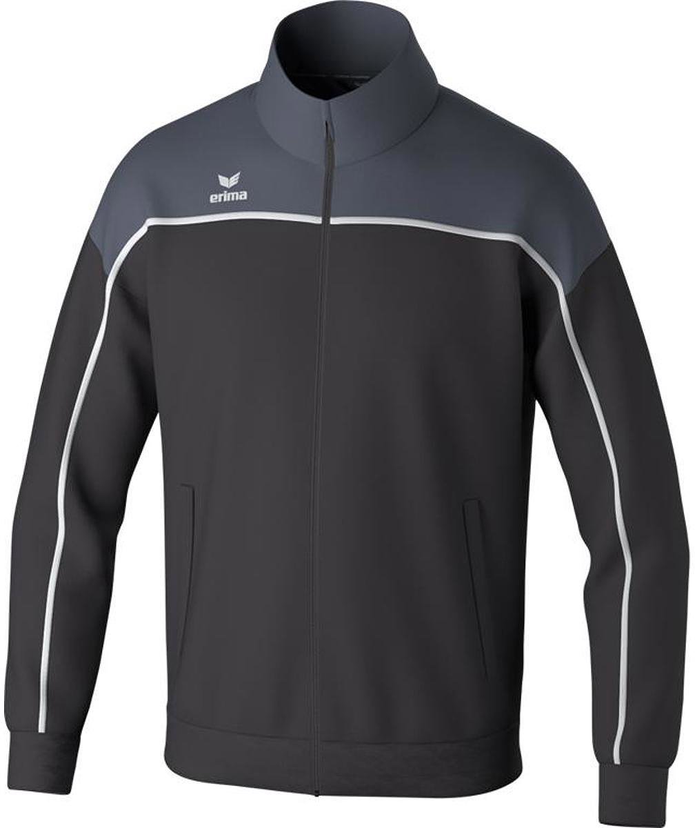 1008x1200-137 Erima Change Trainingsjack Heren - Zwart / Slate Grey / Wit | Maat: XXL - Afbeelding 1