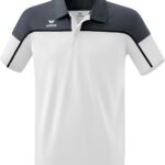 Erima Change Polo Heren - Wit / Slate Grey / Zwart | Maat: XXL