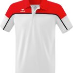 Erima Change Polo Heren - Wit / Rood / Zwart | Maat: M
