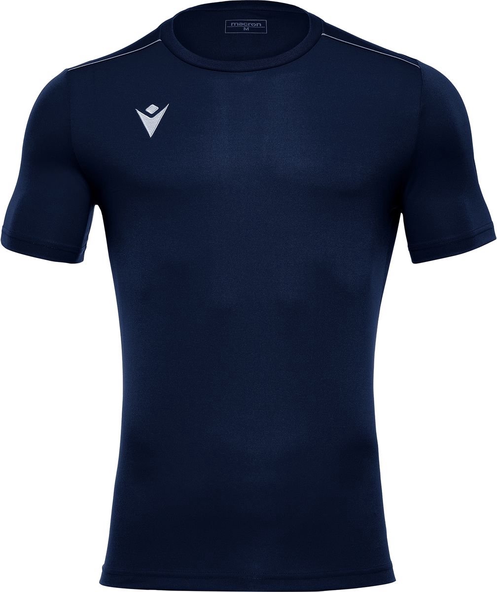 1008x1200-19 Macron Rigel Hero Shirt Korte Mouw Kinderen - Marine | Maat: 140 - Afbeelding 1